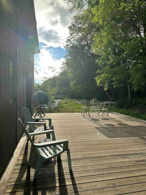 Cosy Cabane Boise Solaire, Balneo Bath Et Toilette Seche A La Ferme Mimizan Bagian luar foto