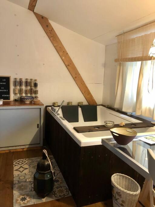 Cosy Cabane Boise Solaire, Balneo Bath Et Toilette Seche A La Ferme Mimizan Bagian luar foto